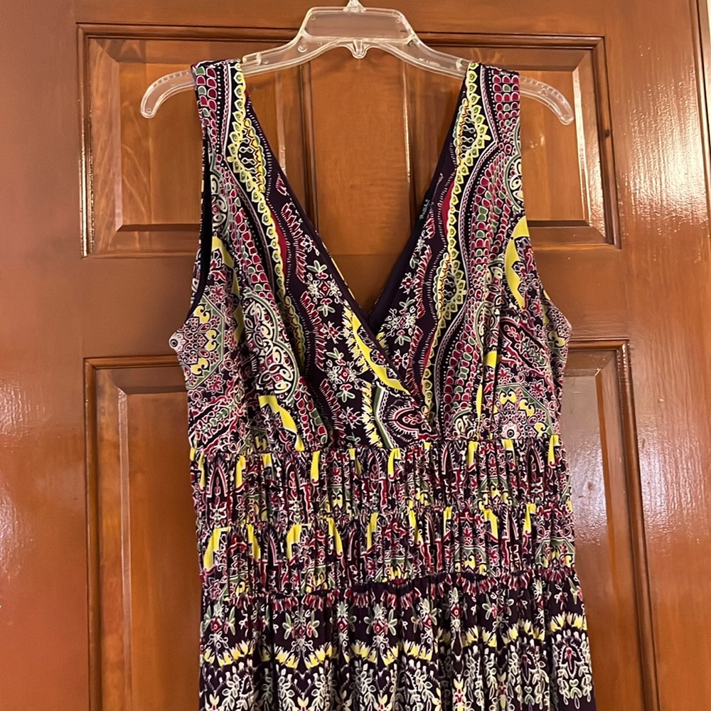 Rhapsody floral maxi dress